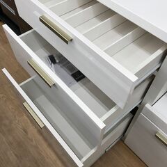 ☆ジモティ割あり☆ ニトリ 食器棚 ホワイト H191×W100×D42 