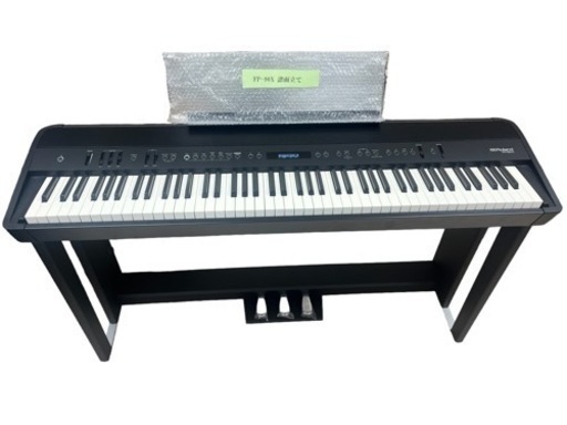 美品 動作確認済み Roland FP-90X-BK デジタルピアノ スタンド KSC-90 ペダル KPD90 シンセサイザー 鍵盤楽器 2022年製