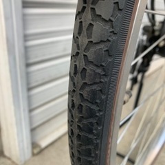 ☆前後タイヤ新古品☆   27型　内3オートライト軽快車　防犯登録料込価格︎‼︎