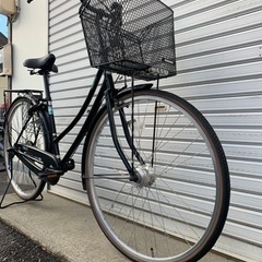 ☆前後タイヤ新古品☆   27型　内3オートライト軽快車　防犯登録料込価格︎‼︎