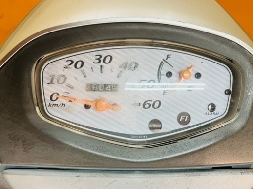 7604km レッツ5G  CA47A スズキ　原付★ 始動動画あり 7604km レッツ5G CA47A スズキ 原付☆ 始動動画あり