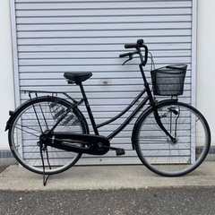 商談中‼︎】26インチ 内装3段LEDオートライトシティーサイクル 前後