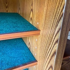 木製靴箱 十万石印　昭和　レトロ　アンティーク Yahoo!オークション - 十万石印 下駄箱 靴箱 シューズボックス 和風