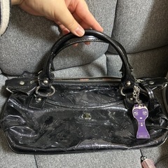 ANNA SUI エナメルバッグ