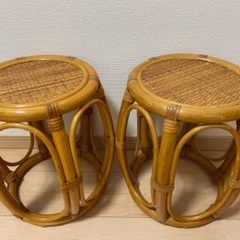 アンティーク　籐、ラタン　椅子