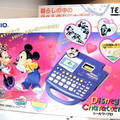 143/216 CASIO カシオ シールワープロ ディズニー ...