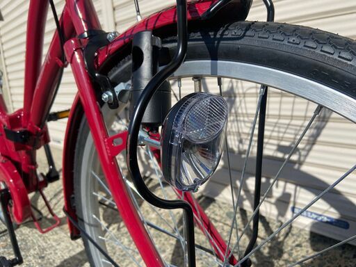 新品★未使用　ママチャリ　 ２４インチ　シマノ製 ロゼ 未使用品☆ ママチャリ 24インチ シマノ製6段変速 ロゼ