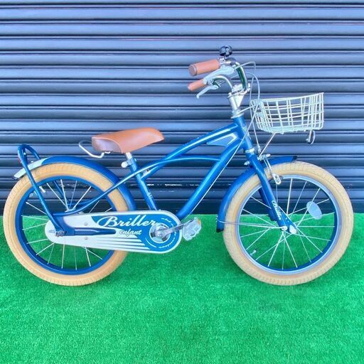 【子供用自転車】サイクルベースあさひ　ブリエアンファン　18インチ ビーチクルーザー【引取限定・現状渡し】三重県