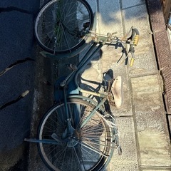 古い自転車骨董品