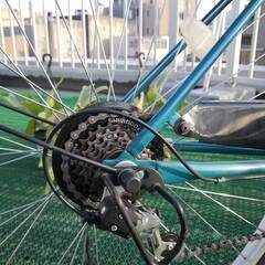 【シティサイクル】MARUISHI 27インチ 6段変速！美品、価格交渉OK！