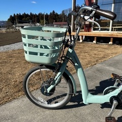 ブリヂストン BRIDGESTONE ラクットワゴン20/16インチ 電動自転車