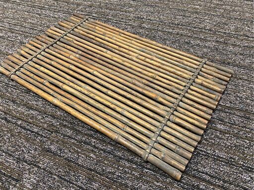大阪⭐️エコマックス♻️「S293」斑竹 敷板 竹筏 花台 香炉台 盆栽台 茶道具 華堂 煎茶道具【大阪市プレミアム付商品券利用可能！】