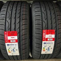🌞215/50ZR17⭐工賃込み！新品未使用！プリウスα、ウィッシュ、ジェイド、リーフ、アテンザスポーツ、エクシーガ、レヴォーグ等に！THREE-A製サマータイヤ入荷しました🌞