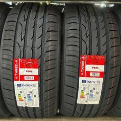 🌞215/50ZR17⭐工賃込み！新品未使用！プリウスα、ウィッシュ、ジェイド、リーフ、アテンザスポーツ、エクシーガ、レヴォーグ等に！THREE-A製サマータイヤ入荷しました🌞