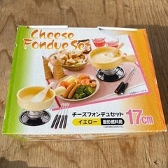 チーズフォンデュセット！