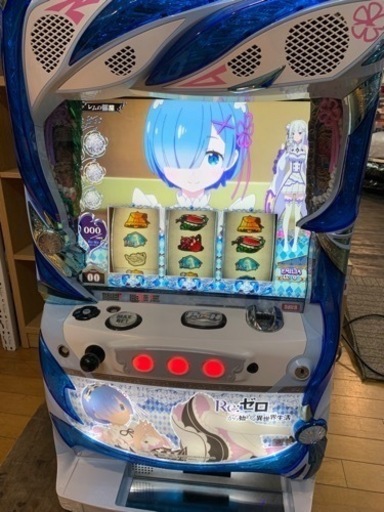 リゼロ コイン不要機 スロット 実機 レムパネル Re:ゼロから始める異世界生活 6号機