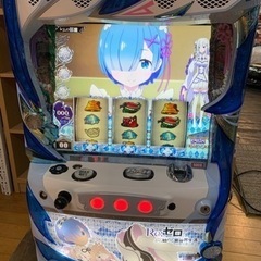 パチスロ実機 リゼロレム 不要機付 パチスロ実機 リゼロ レムラム 双子パネル不要機付（スロット