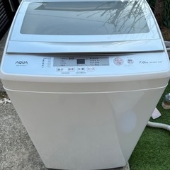AQUA洗濯機　2020年製