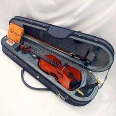 メンテ済み ヤマハ 1/8 幼児キッズ バイオリン YAMAHA Braviol V5 ブラビオール 2015年 杉藤弓 ケース 肩当  状態良好 全国発送対応 中古バイオリン 名古屋近郊 手渡し可能 愛知県清須市より 管理（カ）K6060 メンテ済み ヤマハ 1/8 幼児キッズ バイオリン YAMAHA Braviol V5