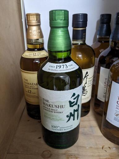 【完売御礼！！】サントリー白州NV700ml100周年記念ラベル　1本