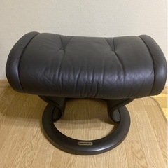 EKORNES  オットマン (黒) 