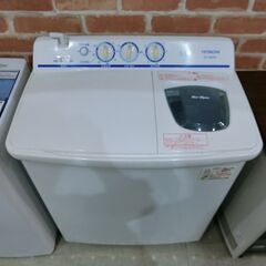 HITACHI 二層式洗濯機 5,5kg【モノ市場東海店】159