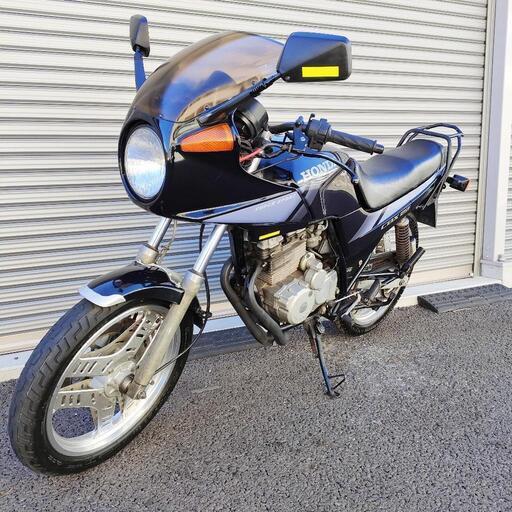 2547.レア旧車♪　CBX125F バッテリー新品　社外マフラー　千葉県柏市　即日配送、自走引き取りも可能