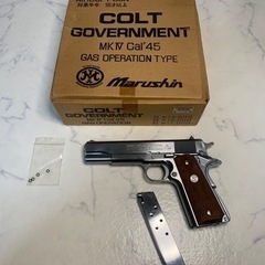 購入者決まりました　マルシン　ガスオペレーション　コルト　ガバメント　WA  ホルスター付き