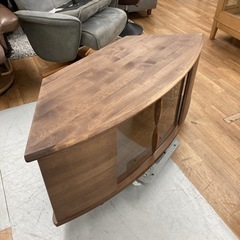 S182 ☆ 今村家具工芸 見つめる テレビカウンターボード 天然木 120cm USED 綺麗