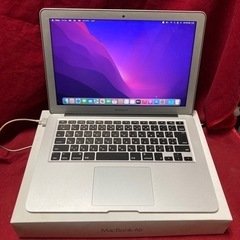 2017macbookAir 13インチ i5 8GB バッテリー新品