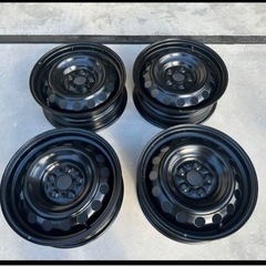 新型シエンタ 鉄チン４本セット アルミホイール