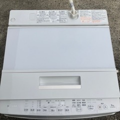 東芝　洗濯機8kg　AW-8D6
