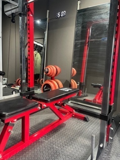 レボルワン スミスマシン パワーラック タフスタッフ インクライン