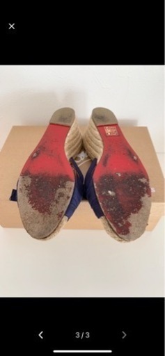 ◇正規品◇美品 Christian Louboutin ウェッジサンダル 36