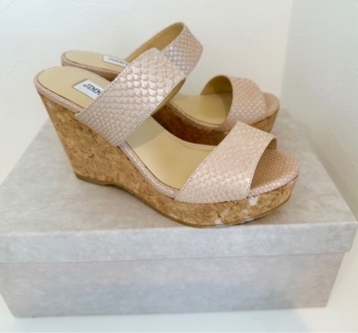 ◆新品未使用正規品◆Jimmy choo ウェッジサンダル　36