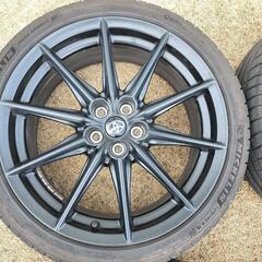 値下げしました GR86 RZ純正ホイール、タイヤMICHELIN PILOTSPORT4付き