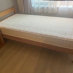 MUJIシングルベッド