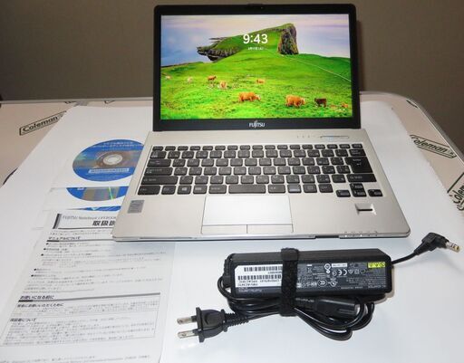 ★美品 富士通 Fujitsu Corei5 ノートPC LIFEBOOK 13.3型ワイド液晶モデル S935/K SSD(256G) メモリ10Gb増設 Windows11 Pro(23H2)、MS Office2019 Pro