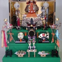 兜　五月人形　三段飾り