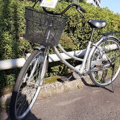 リサイクルショップどりーむ鹿大前店　No1263　自転車　シルバ...