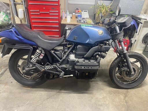 ★BMW｜K75｜レストアベース｜車体｜K750｜走行約66000｜部品どり★