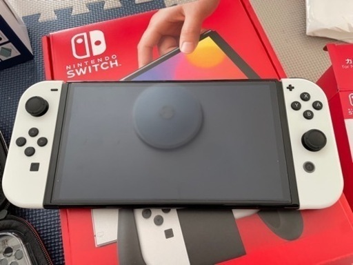 witch本体有機EL JCホワイト 呪術廻戦&桃鉄ソフト&マイクセット