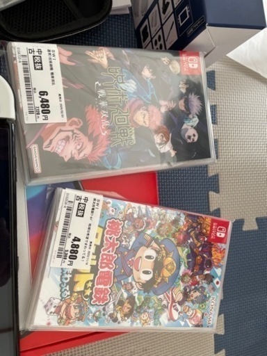 witch本体有機EL JCホワイト 呪術廻戦&桃鉄ソフト&マイクセット