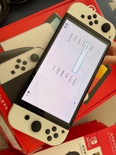 witch本体有機EL JCホワイト 呪術廻戦&桃鉄ソフト&マイクセット