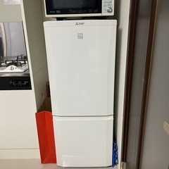 三菱　冷凍冷蔵庫　MR-P15EZ-KW 2016年製
