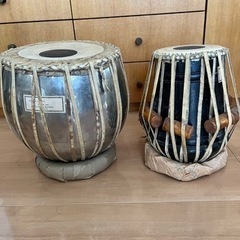 タブラ、バーヤセット　インド民族楽器