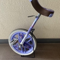 【取引中】子供用一輪車 ブリヂストン スケアクロウ パープル ス...