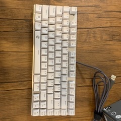 E-YOOSO メカニカルゲーミングキーボード Z-88 ホワイト
