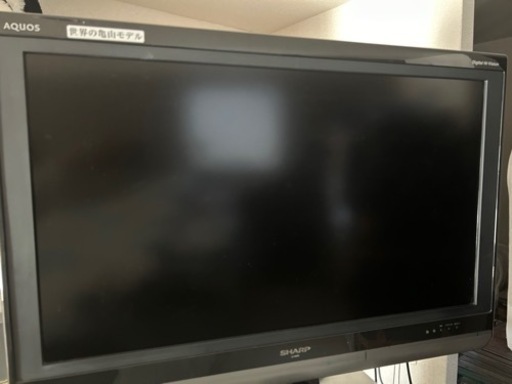 SHARP AQUOS 32型、ブルーレイディスクレコーダー