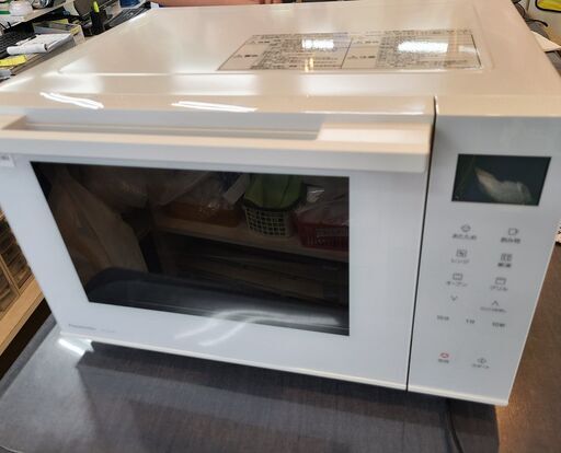 J4363  Panasonic　パナソニック　オーブンレンジ NE-FS301-W　2022年製  クリーニング済み 　【リユースのサカイ柏店】